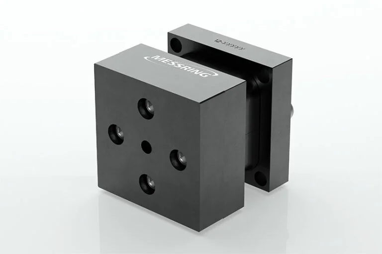 차량 충돌 시 발생하는 다축 방향의 힘과 모멘트를 측정하는 MESSRING M=WALL Load Cell