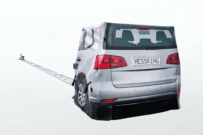 MESSRING Euro NCAP 차량 타깃(Vehicle Target) - AEB 자동긴급제동 시험 시스템