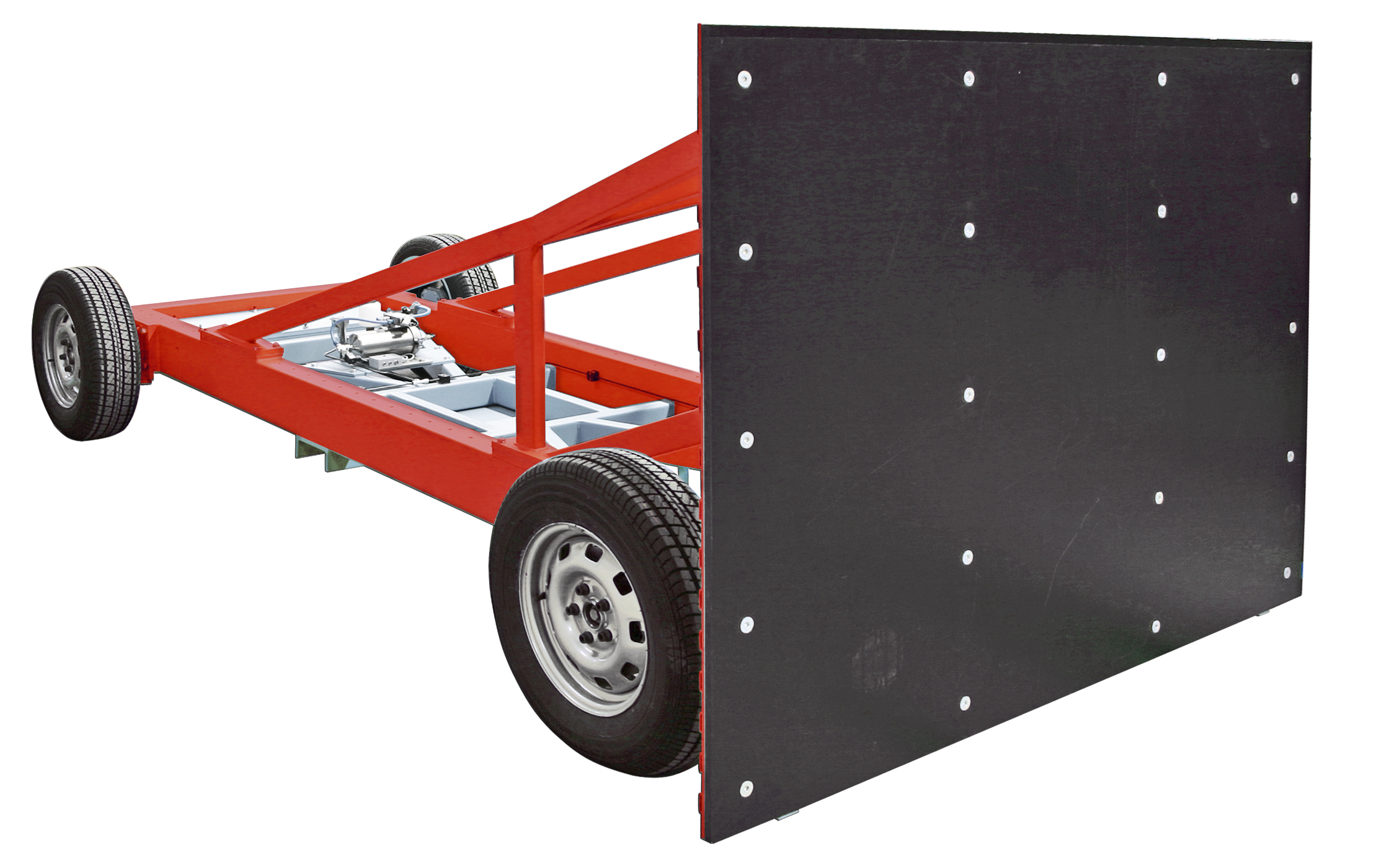 충돌시험장 Mobile Barriers 장비 